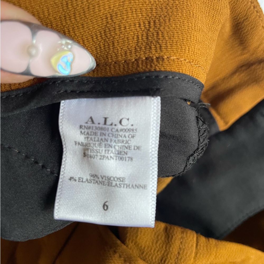 A.L.C. Brown Flare Riding Pants - Picture 6 of 6